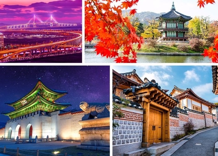 Hàn Quốc là một điểm đến phổ biến với vẻ đẹp tự nhiên, văn hóa độc đáo và sự kết hợp giữa truyền thống và hiện đại.