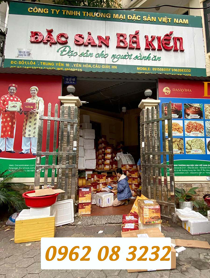 Cở sở bán cá kho làng Vũ Đại tại Hà Nội