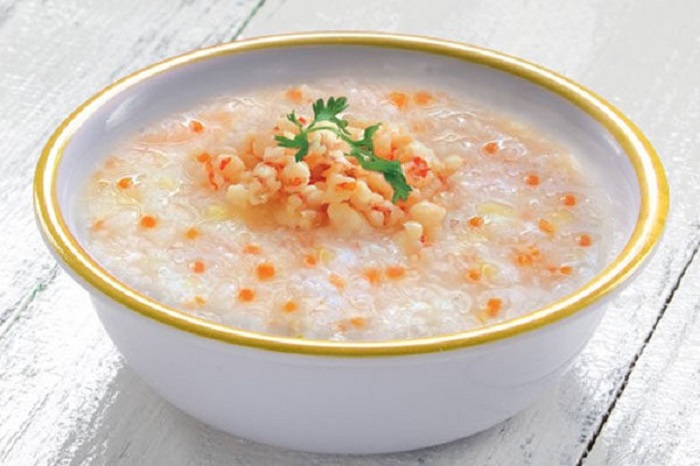 Món cháo tôm thơm ngon hấp dẫn