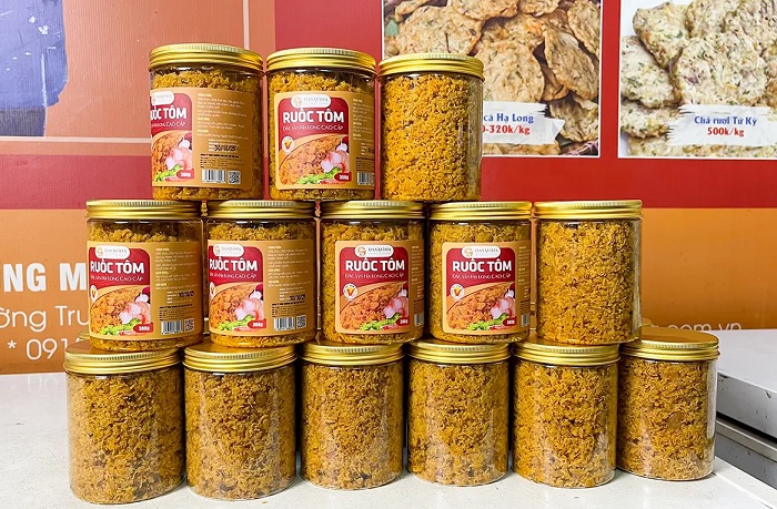 Ruốc tôm Dasavina phù hợp để mang ra nước ngoài